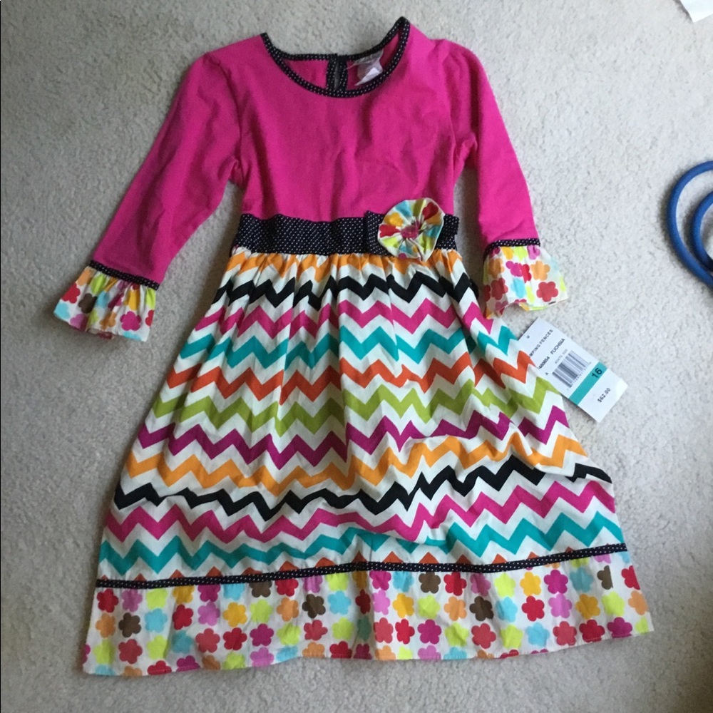 Girls Jumping Fences Dress
